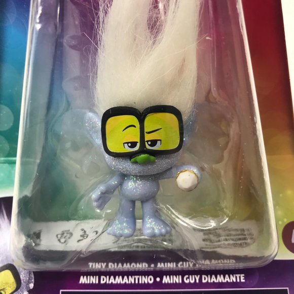 Trolls World Tour Tiny Diamond DJ Figure Hasbro Toys Dream Works New - Picture 3 of 6